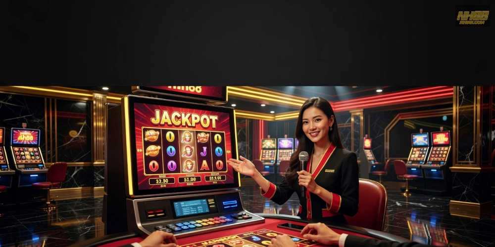 Giới thiệu tổng quan về live casino slot games nh88 với giao diện hiện đại và dealer chuyên nghiệp